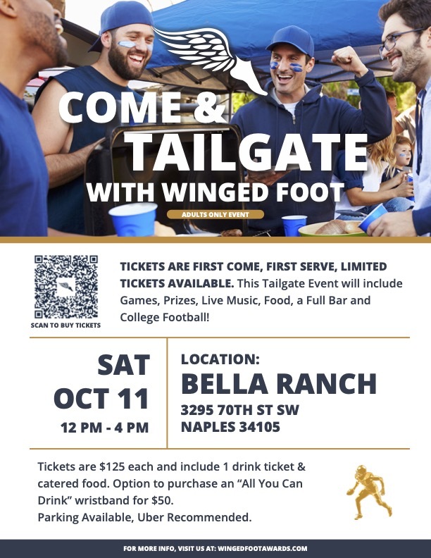 Winged Foot Tailgate Flyer